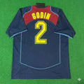 Atletico Madrid SpiderMan Retro Football Jersey – Diego Godín #2 – Back View
