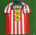 Atletico Madrid SpiderMan Retro Football Jersey – Diego Godín #2 – Back View