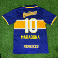 Diego Armando Maradona Boca Juniors 1996 1997 Retro Jersey – Back View