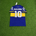 Diego Armando Maradona Boca Juniors Commemorative Retro Jersey – Back View