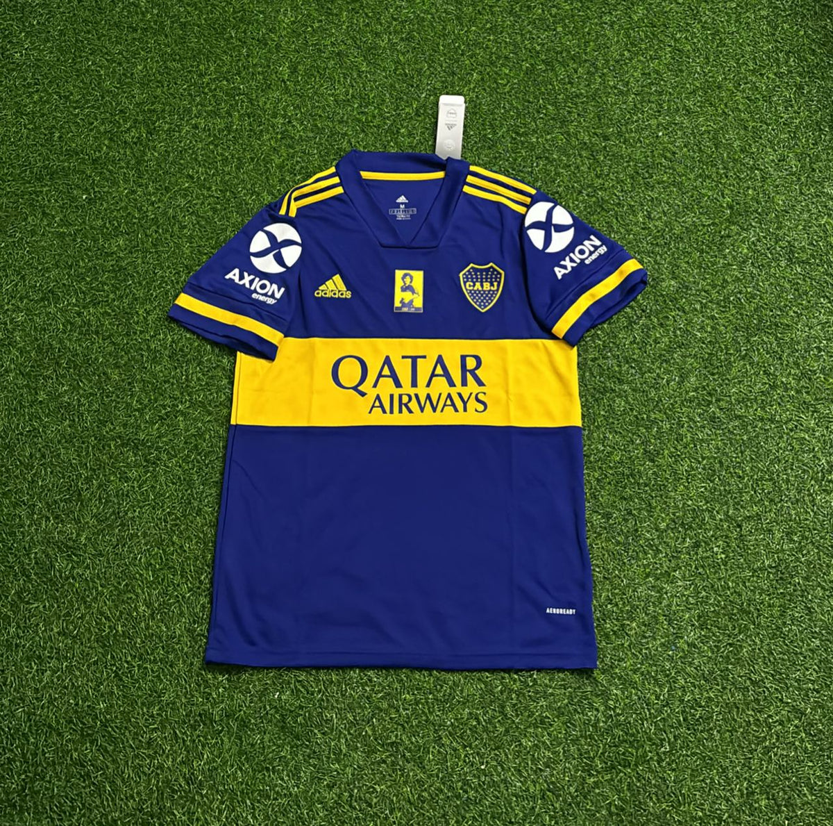 Diego Armando Maradona Boca Juniors Commemorative Retro Jersey – Front View