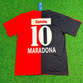 Diego Maradona Newell's Old Boys 1993/94 Retro Football Jersey – Back View