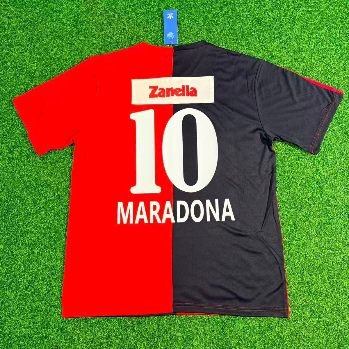 Diego Maradona Newell's Old Boys 1993/94 Retro Football Jersey – Back View