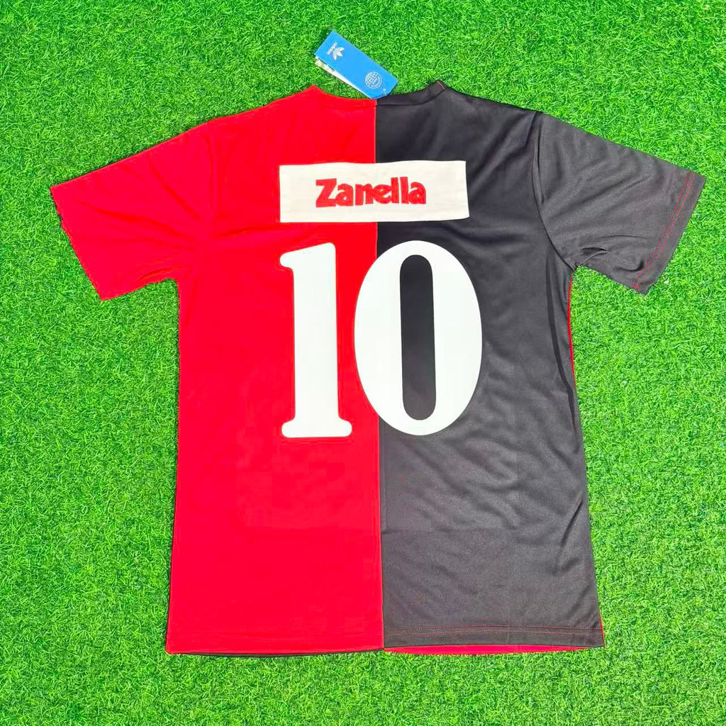 1993 Diego Maradona Newell's Old Boys Retro Football Jersey – Back View