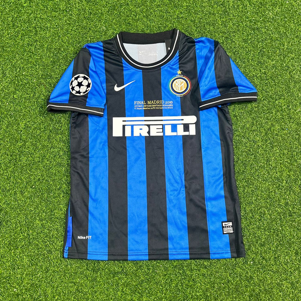 Diego Milito - Inter 2010 Champions League Final Jersey Soccer – Front View