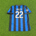 Diego Milito - Inter 2010 Champions League Final Jersey Soccer – Back View
