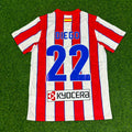 Atletico Madrid 2011 Retro Football Jersey – Diego Ribas – Back View