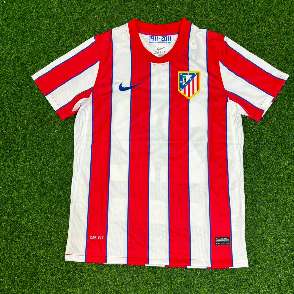Atletico Madrid 2011 Retro Football Jersey – Diego Ribas – Front View