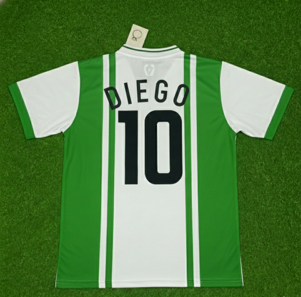 Diego Ribas Werder Bremen Retro Fußballtrikot Kit Jersey – Back View