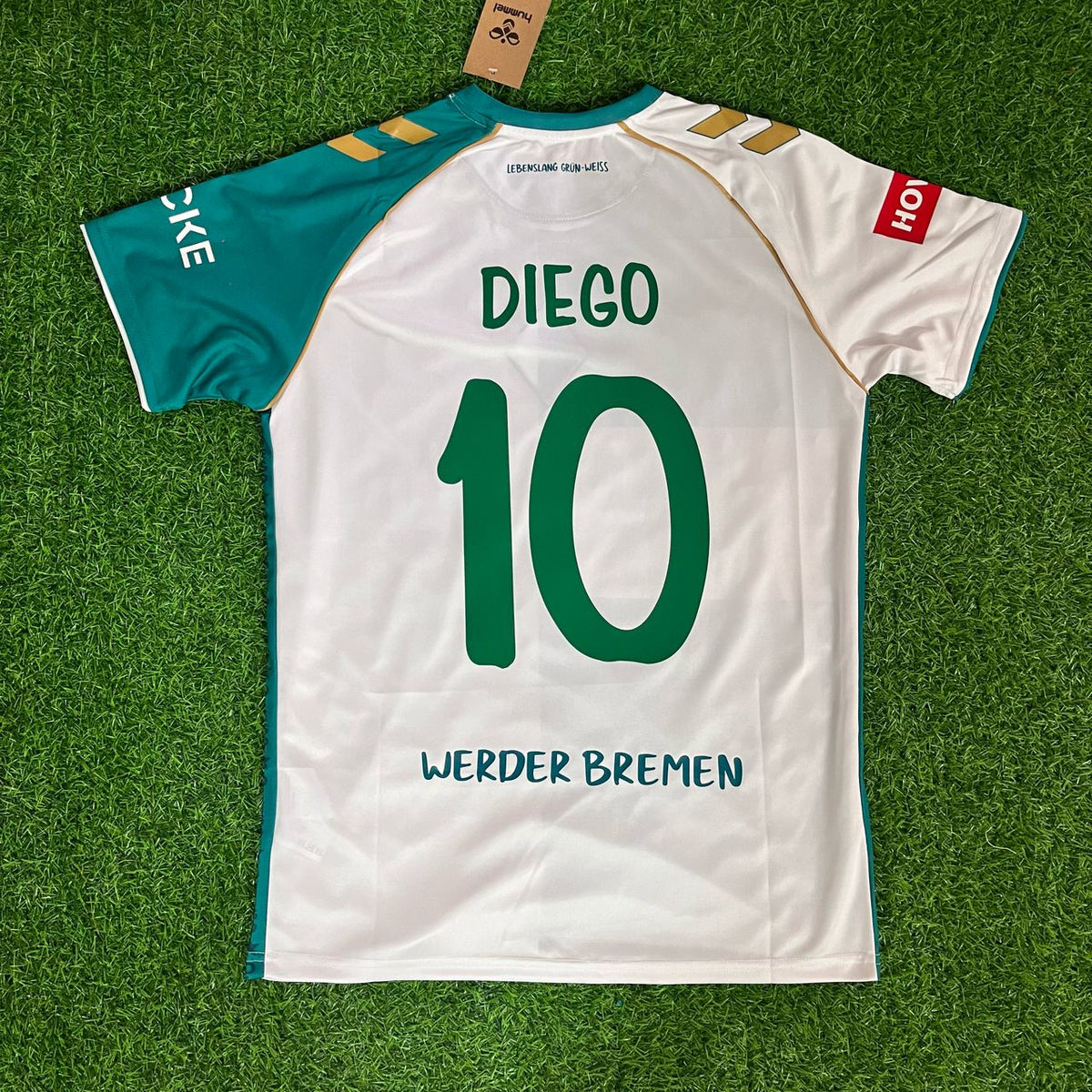 Werder Bremen Anniversary Football Jersey – Diego Ribas da Cunha – Back View