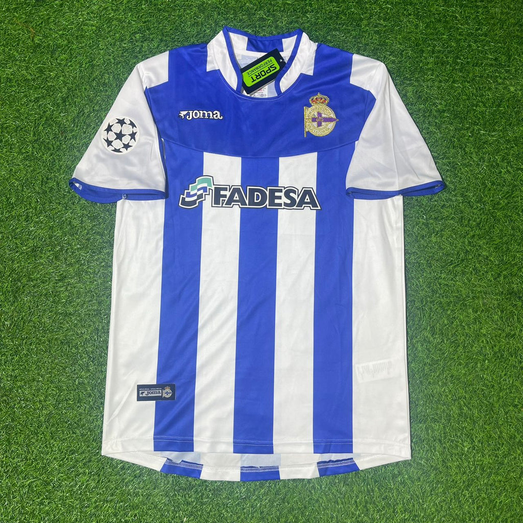 Diego Tristan Deportivo 2003 2004 Retro Jersey – Front View