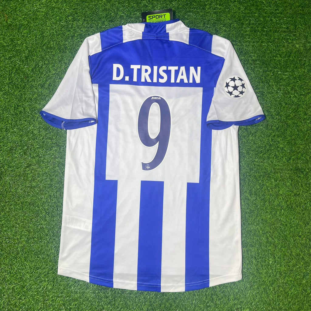 Diego Tristan Deportivo 2003 2004 Retro Jersey – Back View