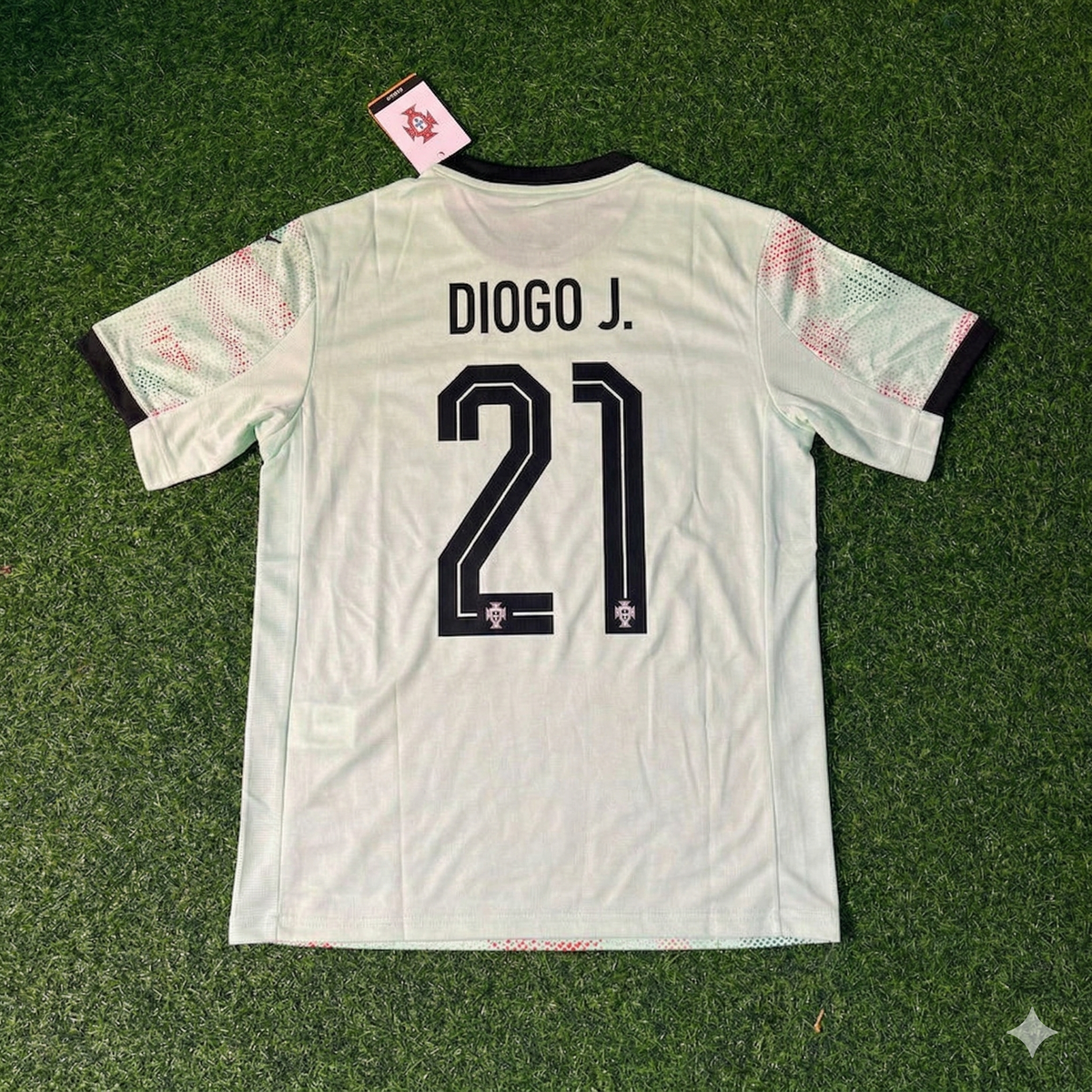 Diogo Jota Portugal Football Jersey – Back View
