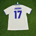 Ditmar Jakobs #17 Hamburger SV 1979/80 Weißes Heimtrikot Retro – Back View