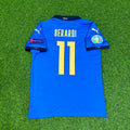 Italy EURO 2020 Final Retro Soccer Jersey – | | – Domenico Berardi #11 – Back View