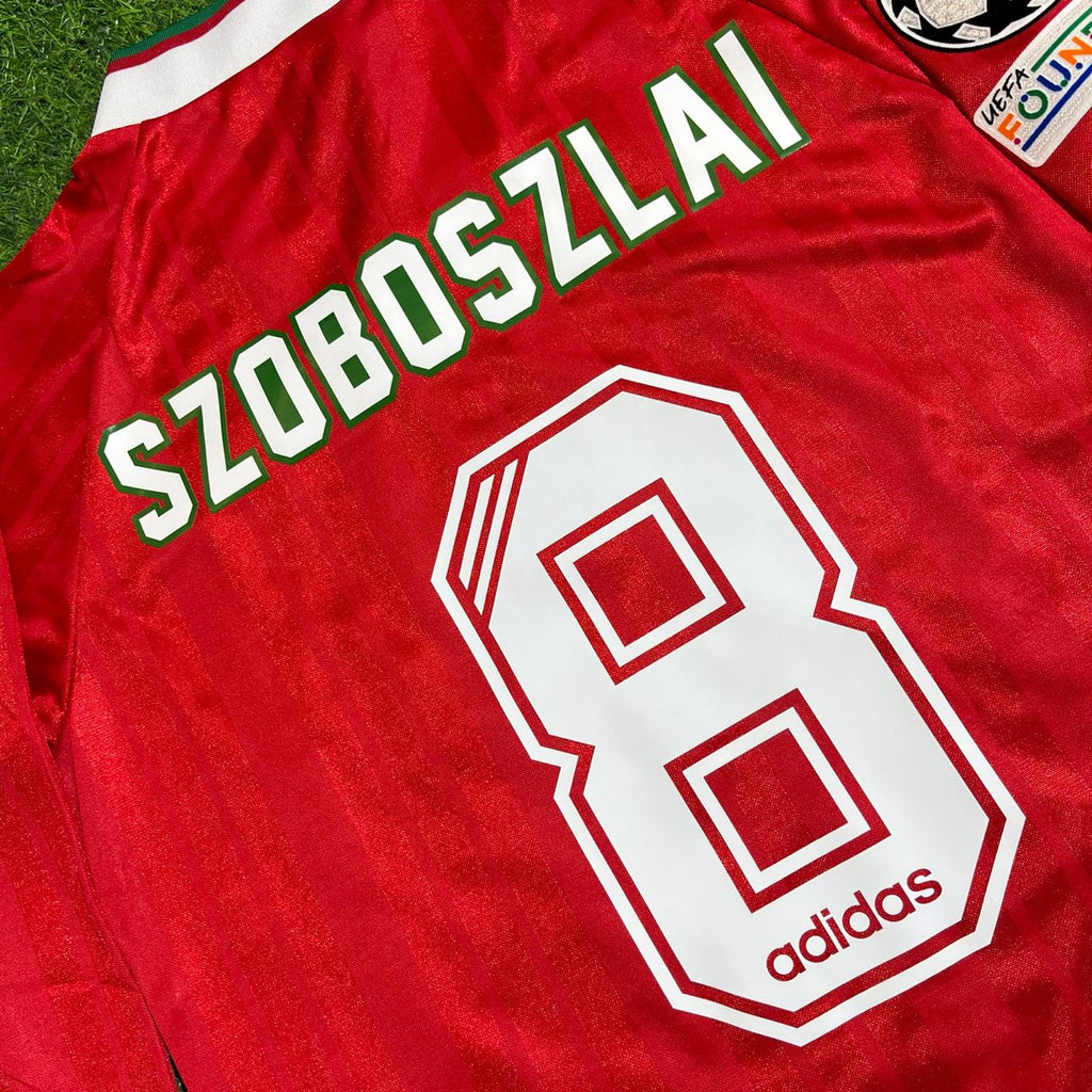 Liverpool Long Sleeve Retro Kit Jersey – Dominik Szoboszlai – Detailed View