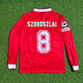 Liverpool Long Sleeve Retro Kit Jersey – Dominik Szoboszlai – Back View
