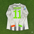 Juventus 2019-2020 Long Sleeve Retro Football Jersey – Douglas Costa #11 – Back View