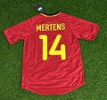 Dries Mertens – Belgium Retro Kit Jersey – Back View