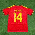 Belgium National Team Football Jersey – Dries Mertens – Back View