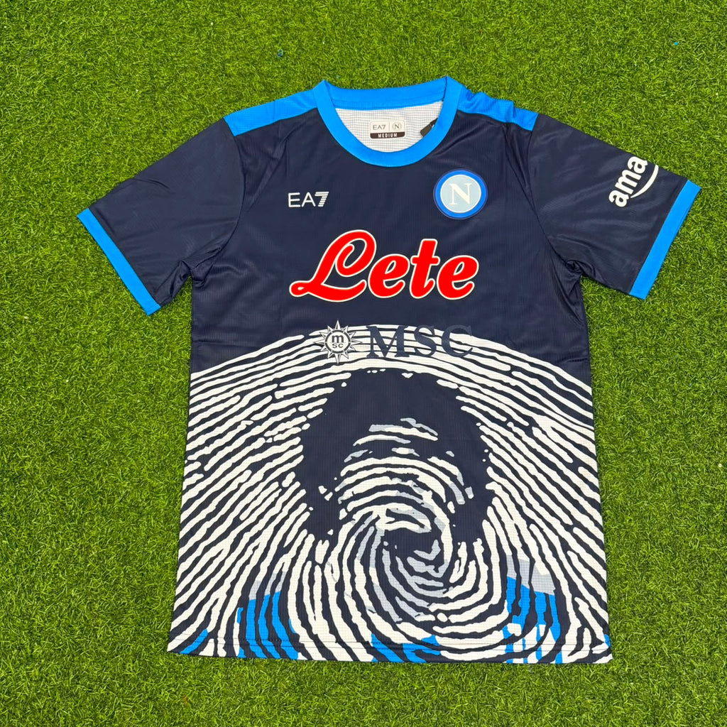 Napoli 2021-22 Maradona Special Edition Jersey – Dries Mertens – Front View