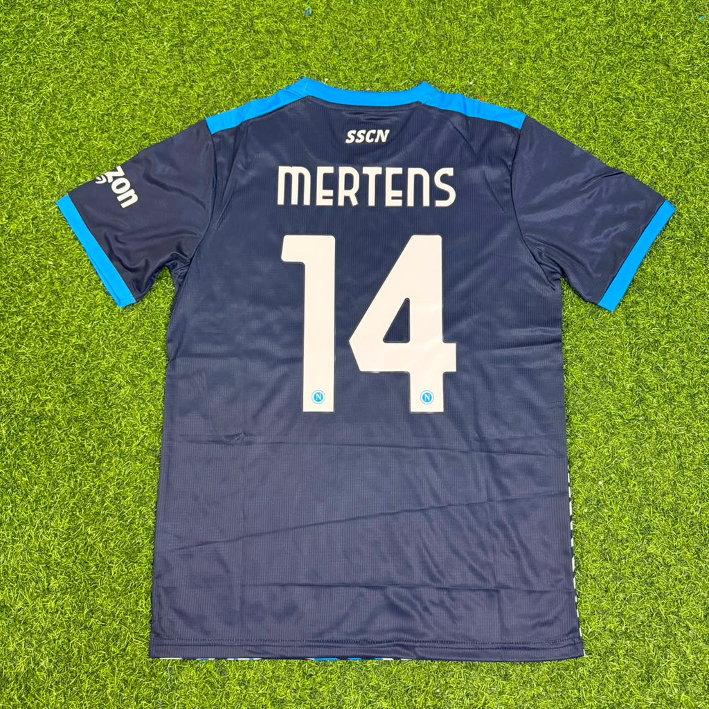 Napoli 2021-22 Maradona Special Edition Jersey – Dries Mertens – Back View