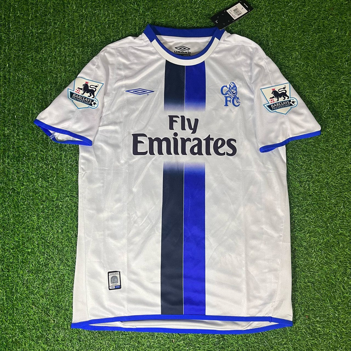 2004 Adrian Mutu Chelsea Away Retro Football Jersey – 8