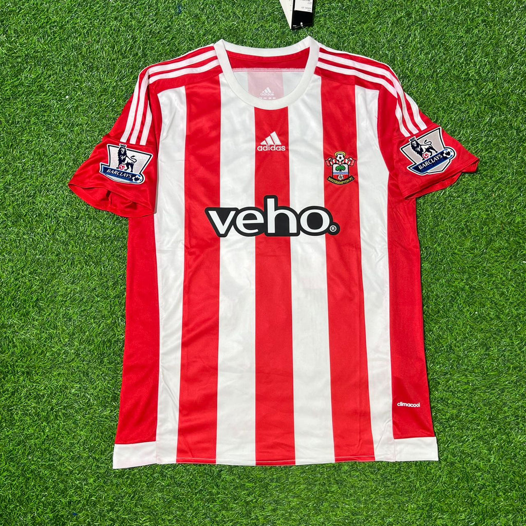 Dušan Tadić Southampton 2015/16 Home Retro Football Jersey – Front View