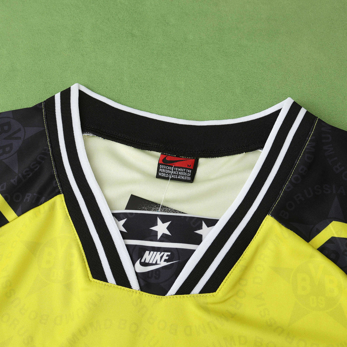 Borussia Dortmund 1994-1995 Season Home Retro Football Jersey Trikot Maillot V6