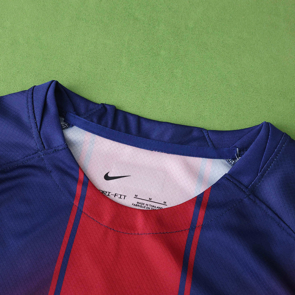 FC Barcelona 2025-2026 Season Home Long Sleeve Football Jersey Trikot Maillot V3
