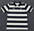 Juventus Short Sleeve 4nd Away Football Jersey Black & White New – Back View