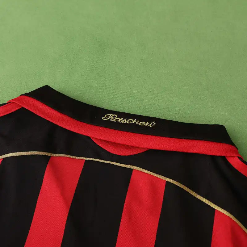 A.C.Milan 06/07 Season Red Away Retro Football Jersey – 6