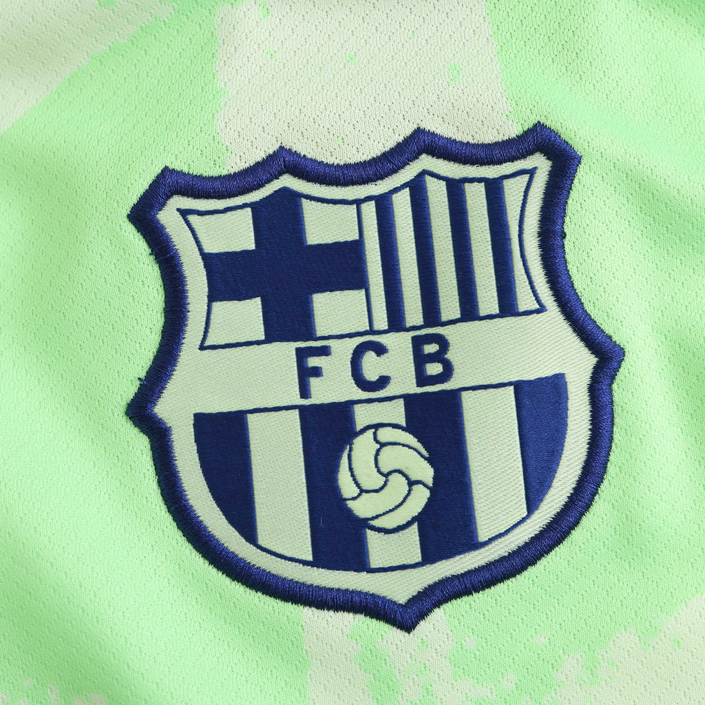 FC Barcelona 2024-2025 Season Third Green Football Jersey Trikot Maillot V6