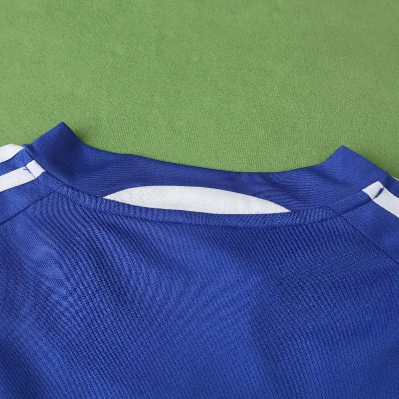Greece EURO 2004 Final Blue Retro Home Kit Jersey – 8