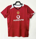 2005 Manchester United Retro 06 Retro Football Jersey Knitwear – Back View