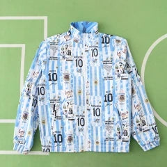 Argentina Special World Cup Both Sides Football Windbreaker Windjacke Paradise Edition – 6
