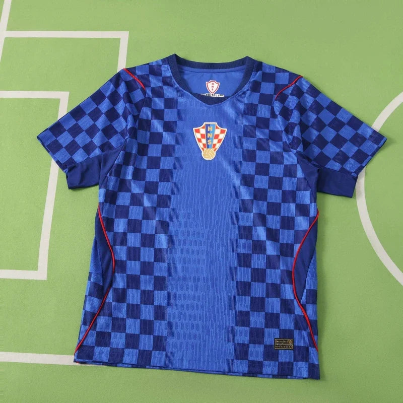 Croatia World Cup 2026 Football Jersey Shirt – Back View
