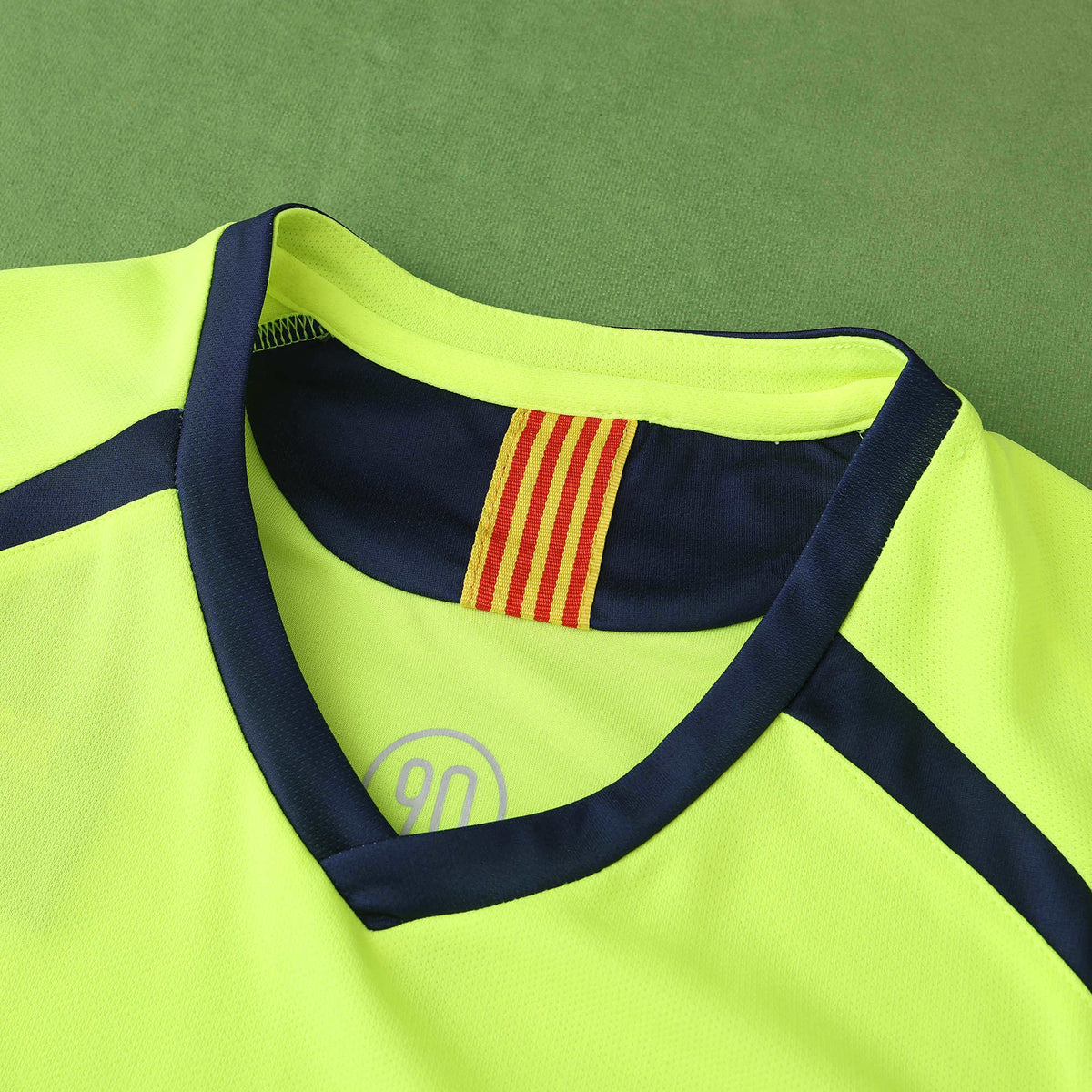 FC Barcelona 2005-2006 Season Away Retro Football Jersey Trikot Maillot V3