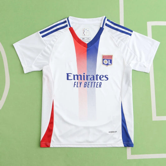 Olympique Lyonnais away Kids kit Children Kids Football Jersey Kit Trikot Camiseta Maglia Enfant Kind Kindermannschaft