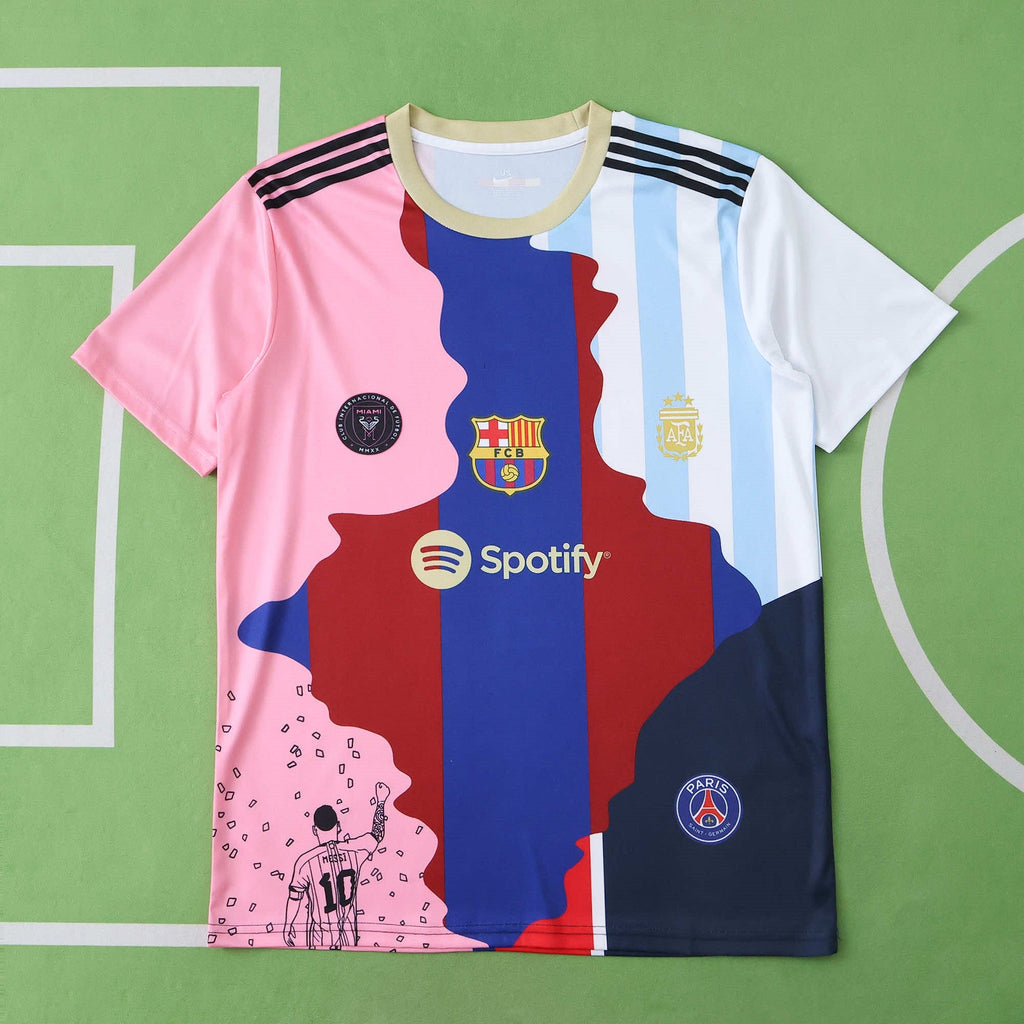 Lionel Messi GOAT Combo 2025 All Teams Special Jersey – Front View