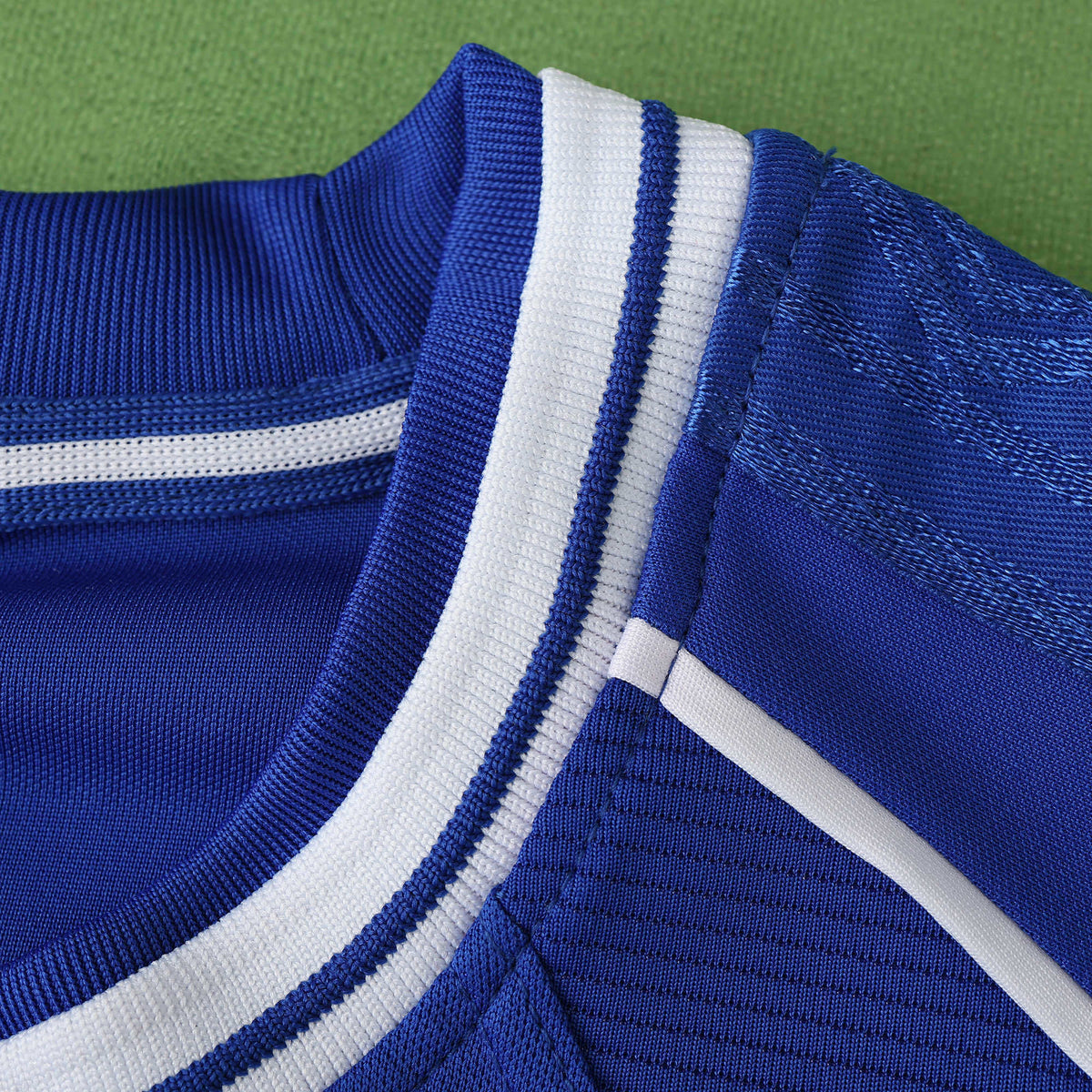 Chelsea 1999-2001 Season Home Blue Retro  Football Jersey Trikot Maillot V4