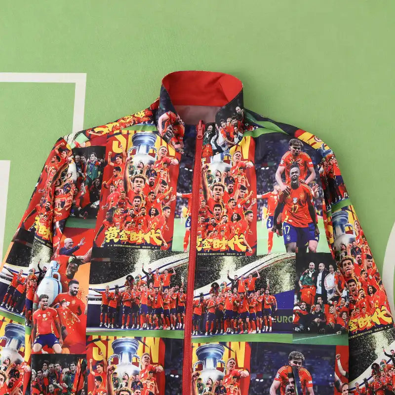Spain 2025-26 Both Sides Football Windbreaker Windjacke – 7