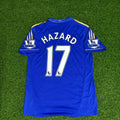 Eden Hazard Chelsea 2012 2013 Home Blue Retro Football Jersey – Back View