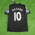 2013/14 Eden Hazard Chelsea Black Retro Football Jersey – Back View