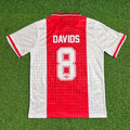Ajax Retro Football Jersey – Edgar Davids AFC – Back View