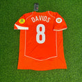 Edgar Davids Euro 2004 Home Retro Jersey – Back View