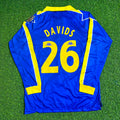 Edgar Davids Juventus 1997–1998 Long Sleeve Retro Football Jersey – Back View