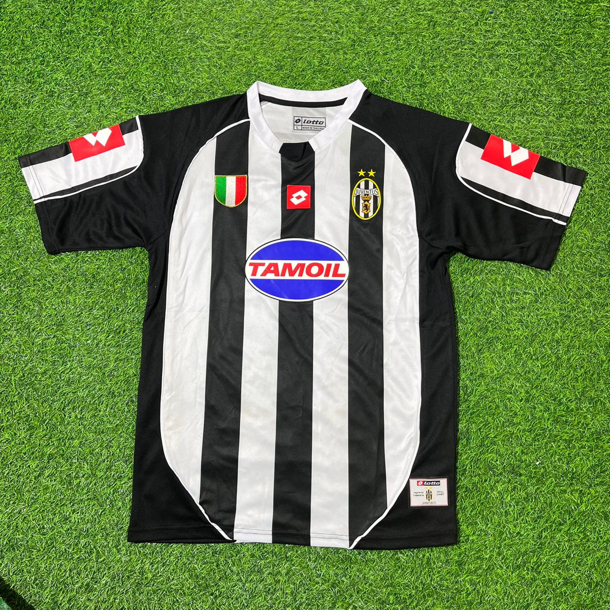 2002 Edgar Davids Juventus 2003 Retro Football Jersey – 4