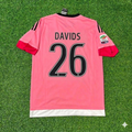 Juventus Retro Pink Jersey – Edgar Davids – Back View