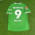 Edin Dzeko VfL Wolfsburg 2008-2009 Champion Year Home Football Jersey – Back View